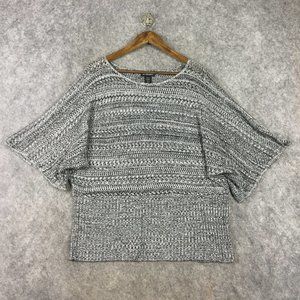 Lane Bryant Tunic Top 18 20 Dolman Oversized Loose Knit Career Holiday Party